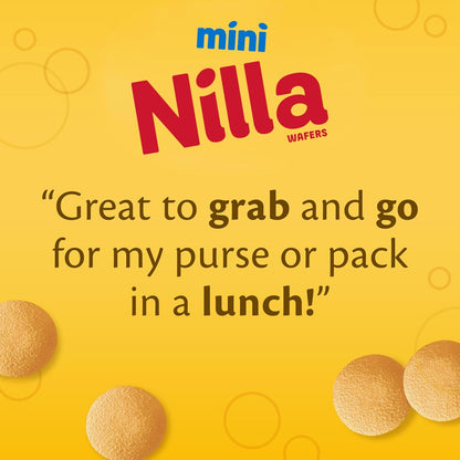 NILLA Wafers Mini Cookies – Kid-Sized Snack Packs for Lunchbox, Goody Bags, and Easter Baskets