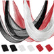 30X72 Inch - Red&Black&White