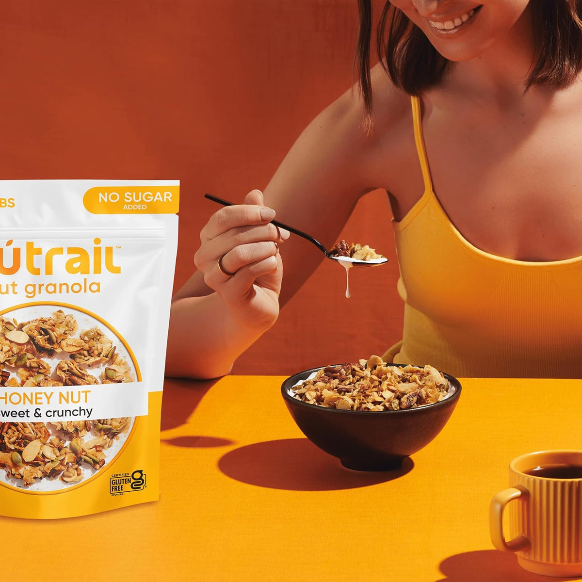 NuTrail Honey Nut Granola – Durable Low-Carb Snack for the Hiking Pack