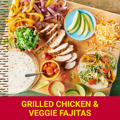 Old El Paso Soft Taco Dinner Kit, Quick Kit for Backyard Taco Bar Setups