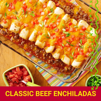 Old El Paso Soft Taco Dinner Kit, Quick Kit for Backyard Taco Bar Setups