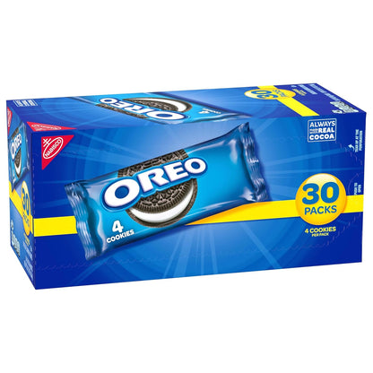 OREO Chocolate Sandwich Cookies Snack Packs – Birthday Party Favor and Gift Bag Snack for Guests