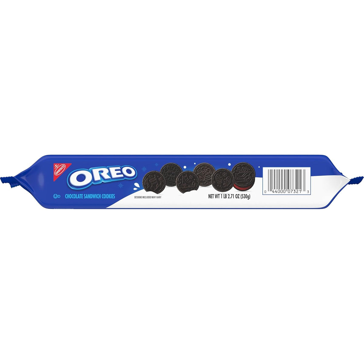 OREO Joy! Winter Embossed Cookies with Red Creme – After-School Snack Surprise for the Holiday Season