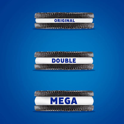 OREO Mega Stuf Cookies – Study Break Reward and Late-Night Work-from-Home Treat, 17.6 oz Family Size
