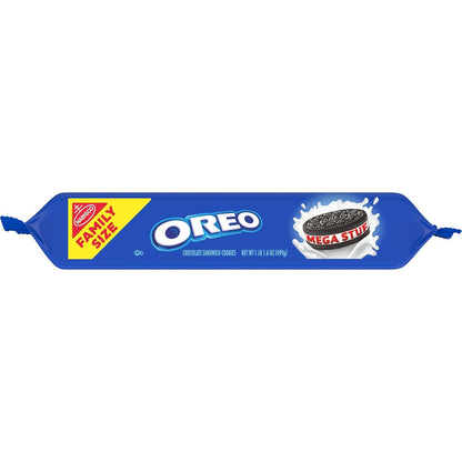 OREO Mega Stuf Cookies – Study Break Reward and Late-Night Work-from-Home Treat, 17.6 oz Family Size