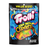 Trolli Sour Brite Crawlers Gummy Worms 28.8 oz - Treat Yourself or Gifting Candy Box for College Students, Dorm Care Package, and Get Well Gifts