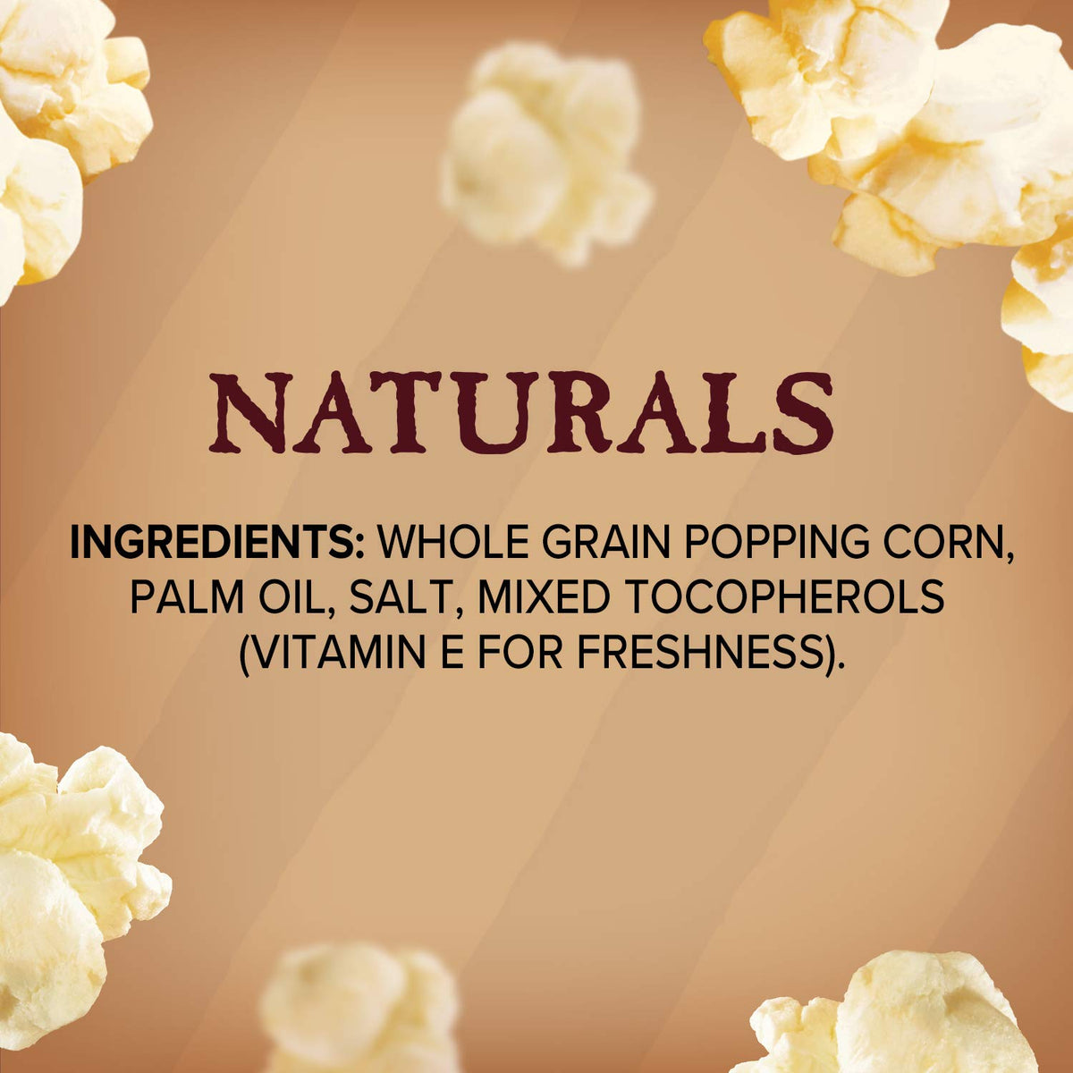 Orville Redenbacher's Naturals Simply Salted Microwave Popcorn – Whole Grain Pantry Staple for Casual Home Gatherings, 6-Count
