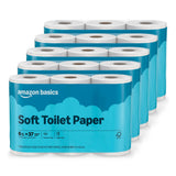 Amazon Basics Unscented Toilet Paper – Mindful Nightly Routine Restock for the Wellness Home, Bulk Pack