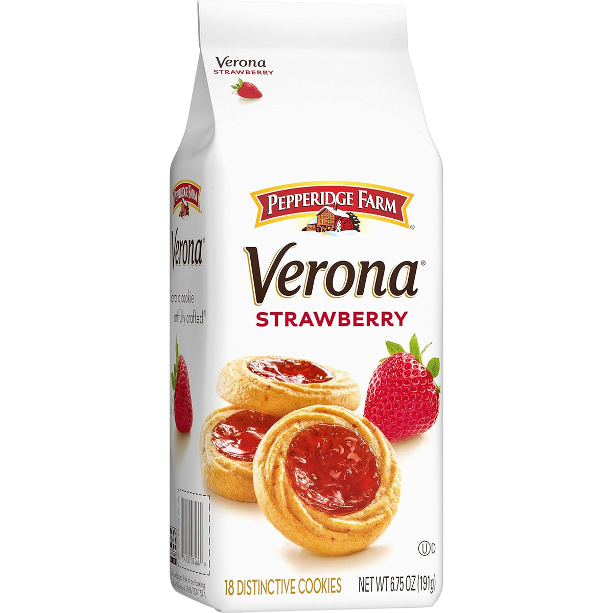 Pepperidge Farm Verona Strawberry Thumbprint Cookies – Kid-Appropriate Finger Food for Birthday Dessert Tables