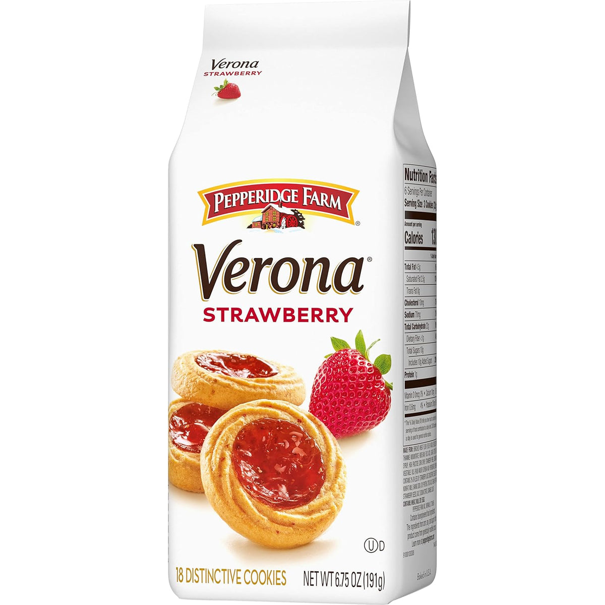 Pepperidge Farm Verona Strawberry Thumbprint Cookies – Kid-Appropriate Finger Food for Birthday Dessert Tables