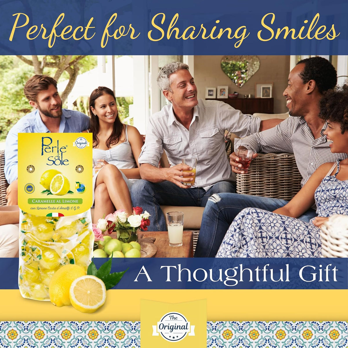 Perle di Sole Limone Candy Wraps – Outdoor Wedding Favor That Survives the Heat and the Hand-Off