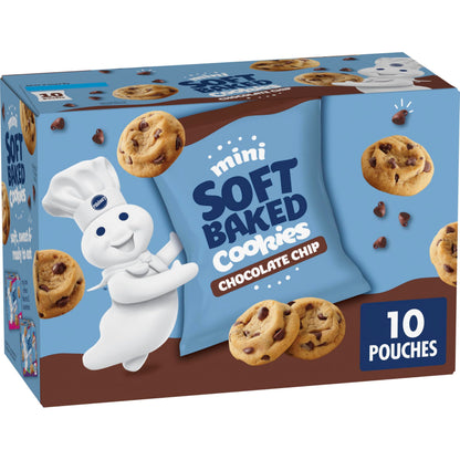 Pillsbury Mini Soft Baked Cookies – Bulk Snack Bags for Teachers' Classrooms, Team Locker Rooms & Staff Lounge Treats