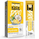 PURE KICK PRO BCAA Electrolyte Drink – Lightweight Hydration for Runners and Outdoor Athletes, Triple Flavor Box