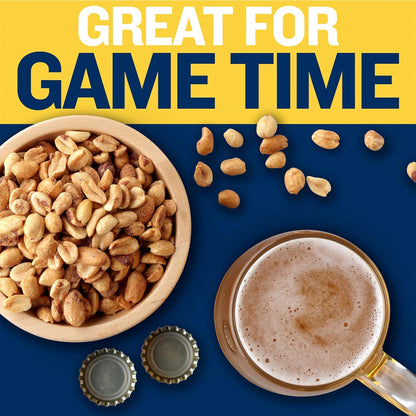 Planters Salted Peanuts Bulk Tin – Clean Three-Ingredient Snack for Wellness Routines and On-the-Go Nutrition