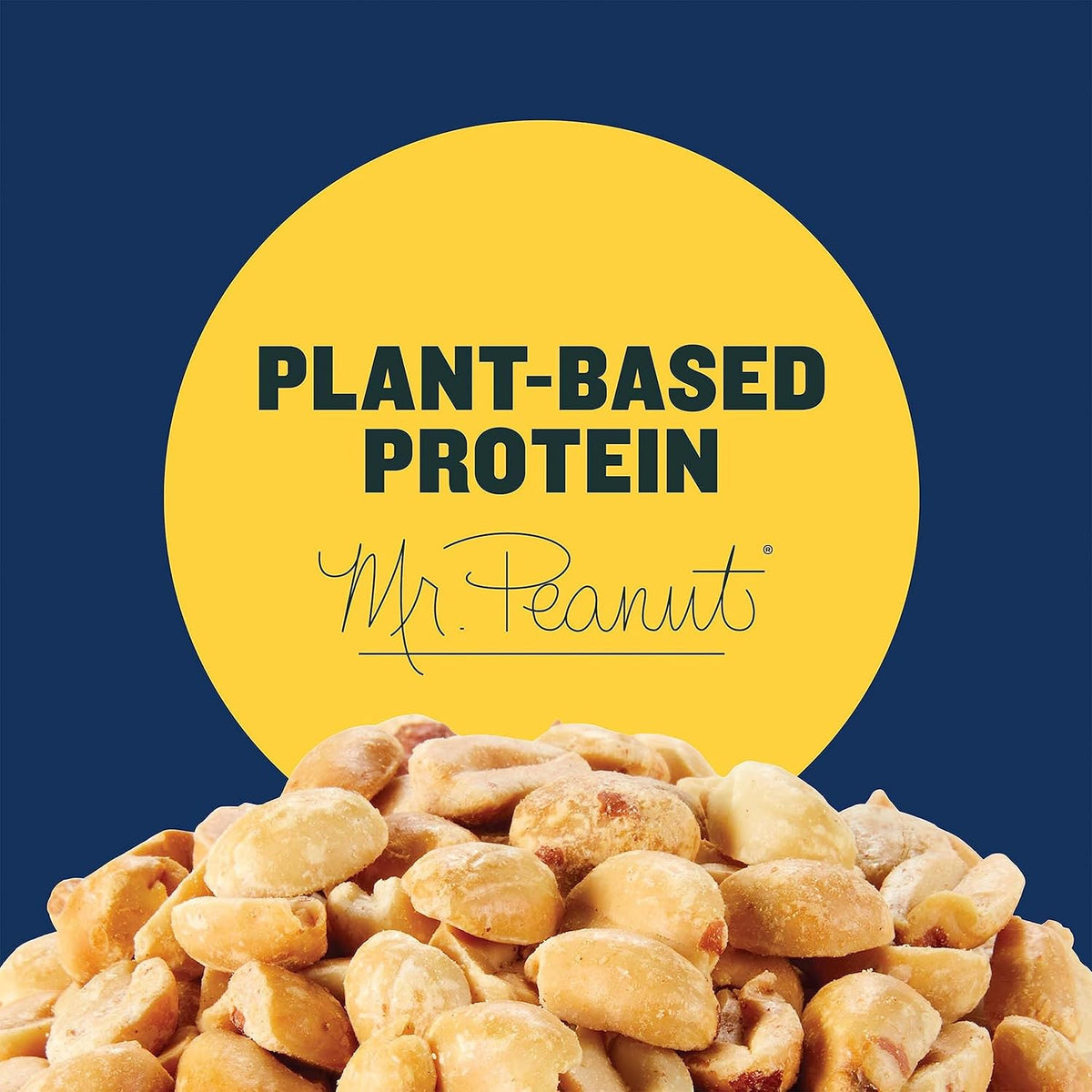 Planters Salted Peanuts Bulk Tin – Clean Three-Ingredient Snack for Wellness Routines and On-the-Go Nutrition