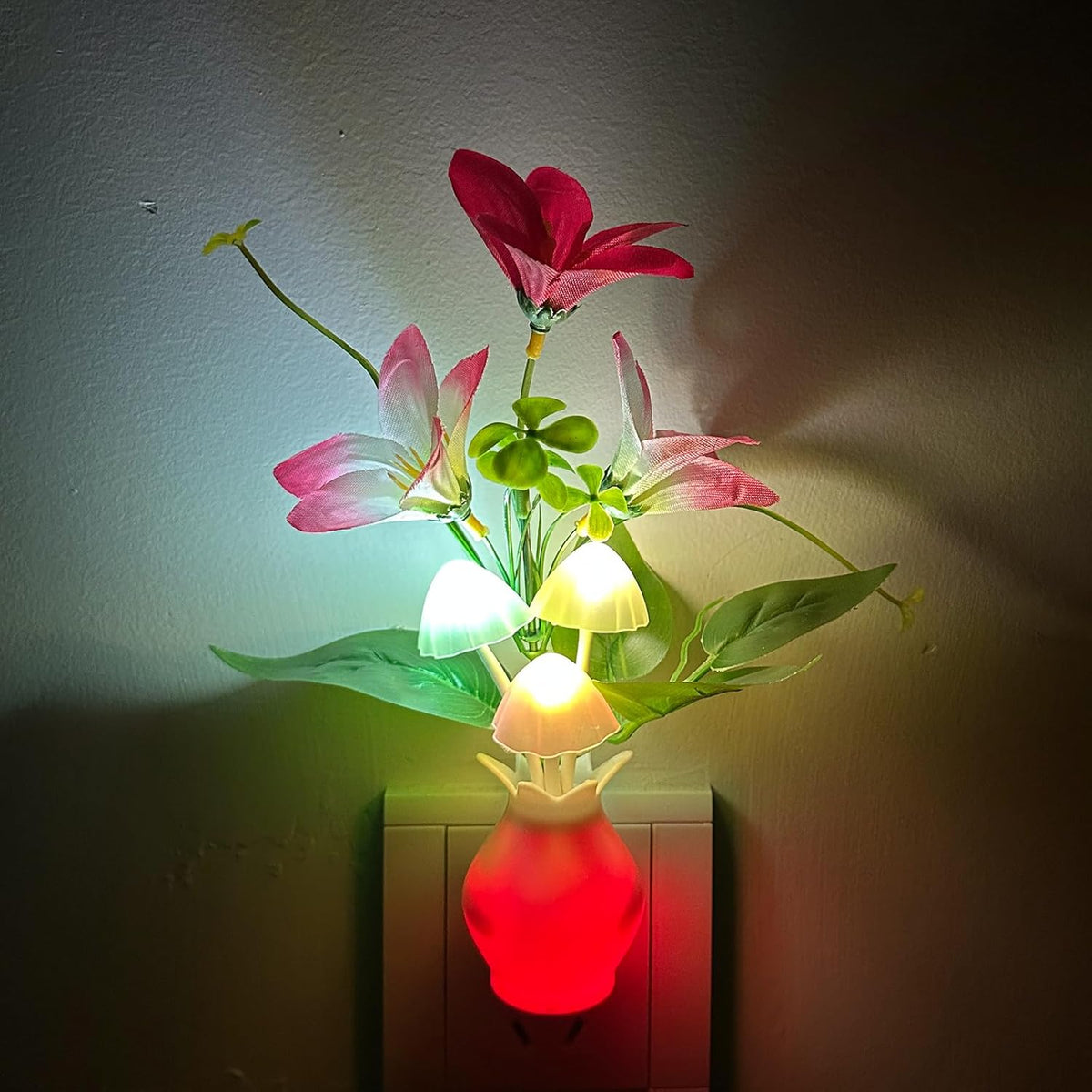 plug-in wall mount with gu10 base, no wiring or batteries required