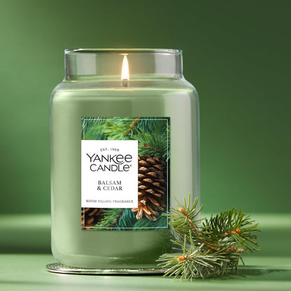 premium plant wax blend paired with a single natural-fiber wick