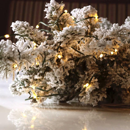 QBIS 8 Mode String Lights – Decorative Indoor Lighting for Staircase Garland and Holiday Centerpieces