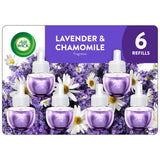 Air Wick Plug In Refills Lavender & Chamomile – Smokeless Lavender Chamomile Refills for the Nursery, 10 Count