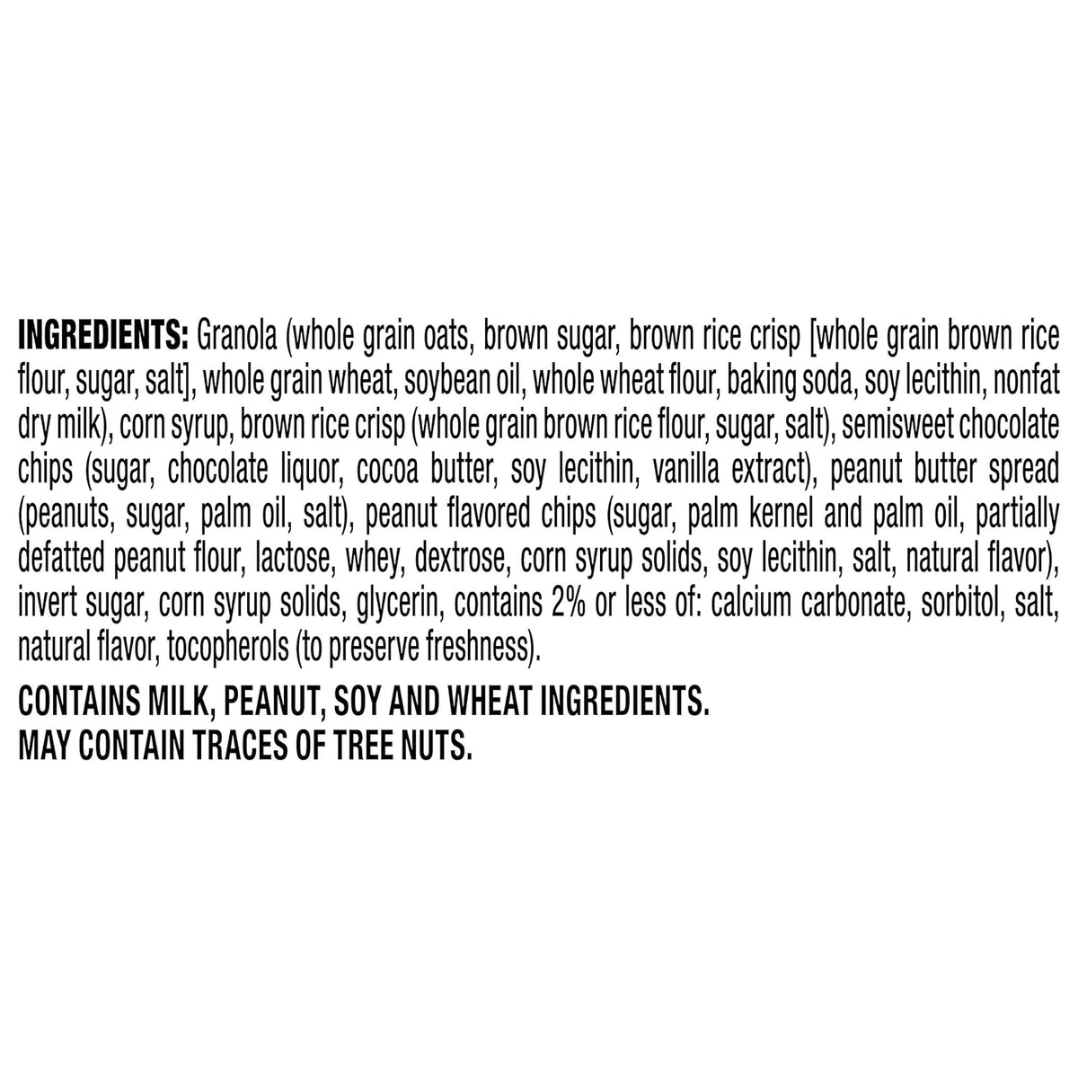 Quaker Chewy Granola Bars – Guilt-Free Office Snack for Clean Eating Plans, 58-Count Peanut Butter Chocolate Chip