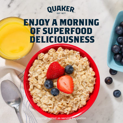 Quaker Immunity Instant Oatmeal – Study Session Quick Meal for Busy Professionals, Bulk 32 Pack No Artificial Flavors