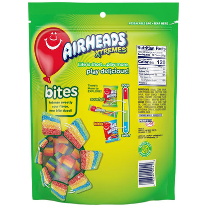 rainbow berry sweet and sour artificially flavored profile with malic and citric acid tang