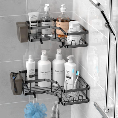 rust-resistant stainless steel frame and shelves