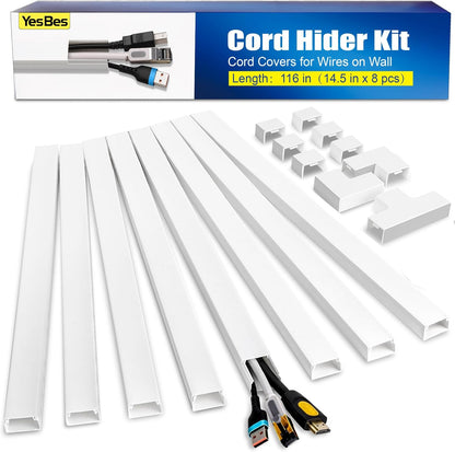 self-adhesive backing with no screws or drilling required