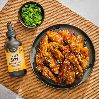 Simply Asia Sweet Soy Drizzle Sauce — Cozy At-Home Sushi and Bowl Night Flavor Ritual, 8 fl oz Squeeze Bottle