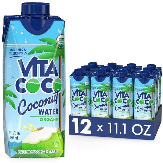 single-ingredient formulation: 100% coconut water