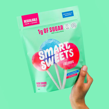 SmartSweets Lollipops – Sugar-Free Candy Alternative for Mindful Snacking at Home