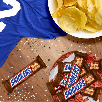 SNICKERS NFL Branded Candy Bars – Crowd-Pleasing Gift for Fantasy League Commissioners and Draft Night Organizers