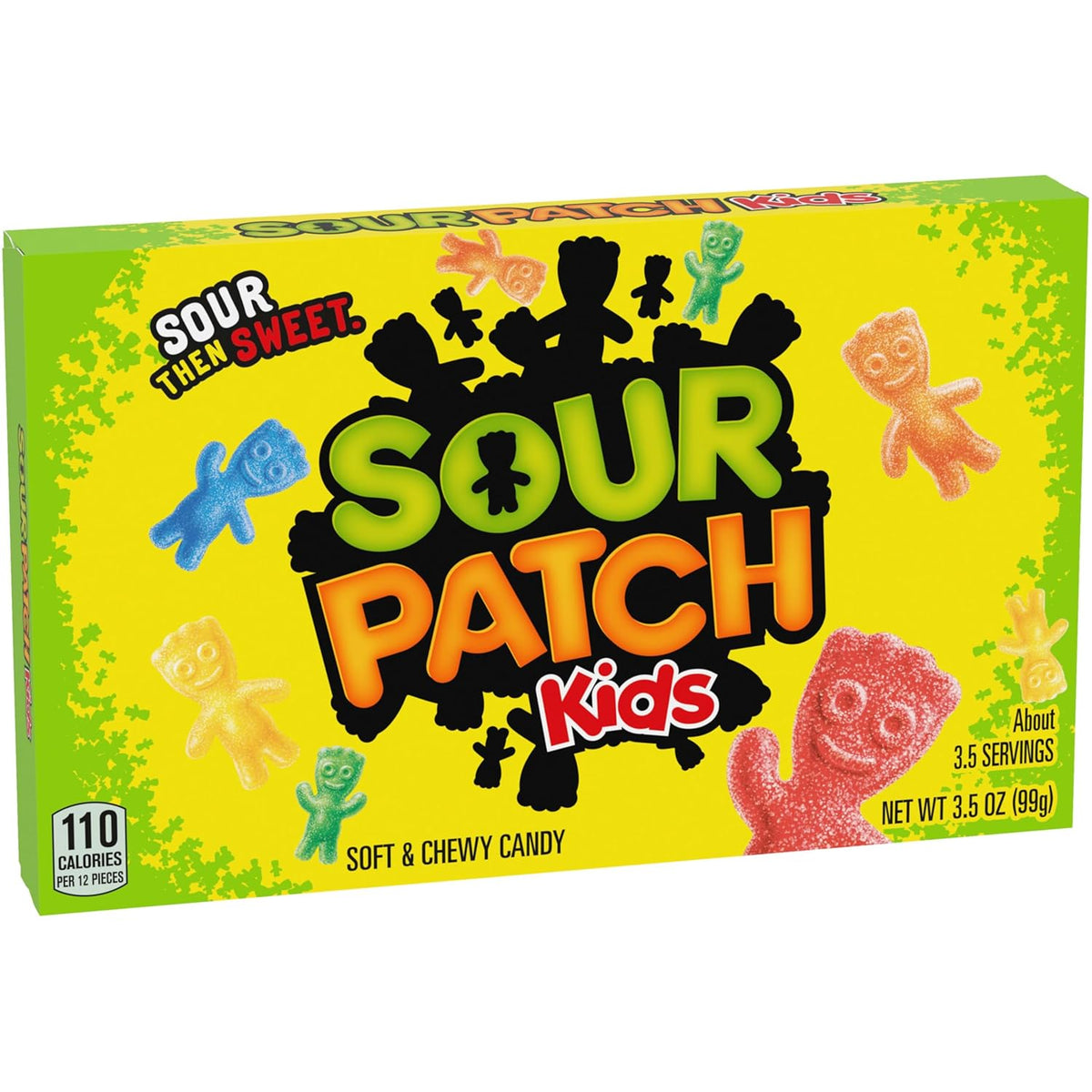 SOUR PATCH KIDS Watermelon and SWEDISH FISH Chewy Candy – Dorm Room Movie Night Snacks for Gaming Setups and Sleepovers, 15 Wrapped Boxes