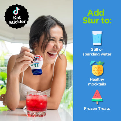 Stur Hydration Enhancer – Effortless Drop-and-Go System for the Considered Home, No Artificial Dyes