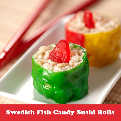 SWEDISH FISH Soft & Chewy Candy Halloween Trick or Treat Handouts for Kids, Bulk 12 Pack 3.1 oz Boxes