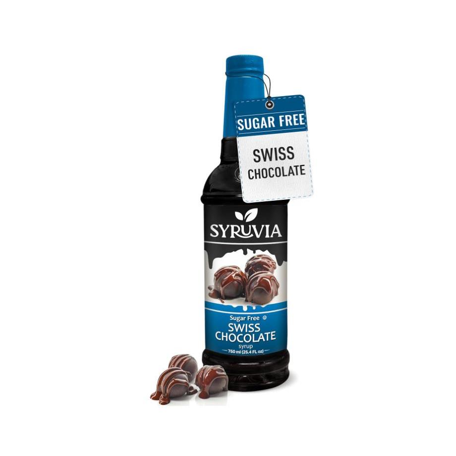 Syruvia Sugar Free Lavender Syrup – Attractive Easy-Handle Bottle for Themed Coffee Corners, Dorm Bars, and Chic Breakroom Setups