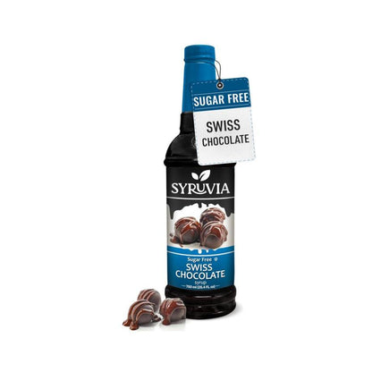 Syruvia Sugar Free Lavender Syrup – Attractive Easy-Handle Bottle for Themed Coffee Corners, Dorm Bars, and Chic Breakroom Setups