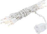 Novelty Lights Patio and Garden Decor String Lights, 5.5ft 10 Bulb Clear Incandescent Mini Set for Outdoor Tablescapes and Greenery