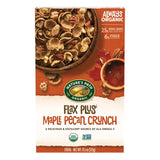 Nature's Path Organic Flax Plus Maple Pecan Crunch Cereal – Packable Whole Grain Snack for Hiking and Picnics