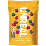 Unreal Dark Chocolate Quinoa Gems – Trail Mix Add-In for Outdoor Adventures, 5g Sugar Candy