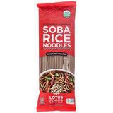 LOTUS FOODS Soba Noodles – Organic Brown Rice Blend for Lunchbox and Family-Style Bowls