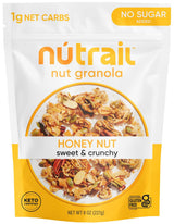 NuTrail Honey Nut Granola – Durable Low-Carb Snack for the Hiking Pack