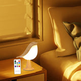 AeroBeam Cute Bird-Shaped Lamp – Safe Playroom Nightlight for Children, Dimmable Battery Powered Light with Keychain Loop