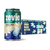 Zevia Zero Sugar Soda – Quiet Design Soda for Curated Kitchens, Just Carbonated Water, Stevia, and Natural Flavors