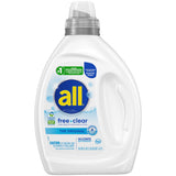 all free clear Unscented Detergent for Sensitive Skin – Mindful Laundry Choice for Eczema Relief and Allergy-Friendly Bedding Care, 66 Loads