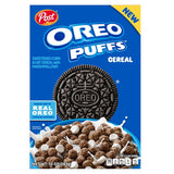 Post Oreo Puff Cereal – Brain-Fuel Marshmallow Snack for Homework Sessions and Office Desk Cravings, Pack of 2
