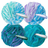 AmazerBath Shower Loofah 4-Pack – Thoughtful Housewarming and Birthday Gift for Women and Mom