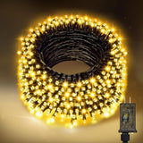 Nisocy Connectable Outdoor String Lights – Linkable Fairy Lights for Long Fences, Pergolas, and Garden Parties