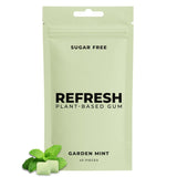 Refresh Gum Peppermint – Driver-Safe Freshening for Long Commutes, No Artificial Sweetener Pouch