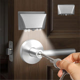 LuminAura PIR Motion Keyhole Light – Battery-Operated Nursery Nightlight with No Flame, No Heat